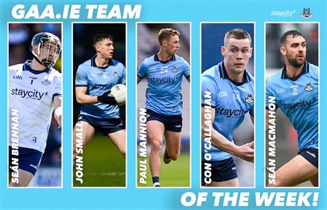 Five Dublin Players Named On GAA.ie Teams of the Week