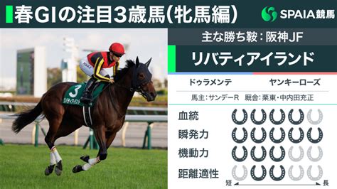 【注目3歳馬（牝馬編）】2歳女王リバティアイランドが主役 オークス向きなのはドゥアイズ、ラヴェル｜競馬×ai×データ分析【spaia競馬】