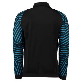 Puma Olympique De Marseille Stadium Jacket Puma Black Bleu Azur