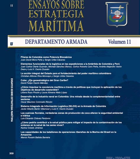 Ensayos Sobre Estrategia Marítima Volumen 11 By Departamento Armada Escuela Superior De