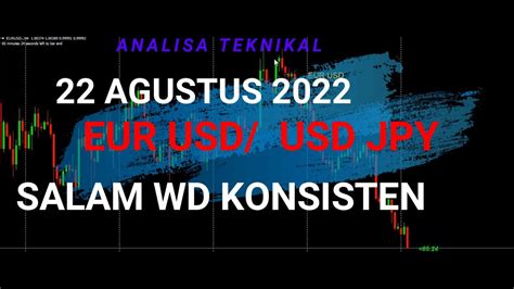 PLAN 22 AGUSTUS 2022 EUR USD USD JPY YouTube