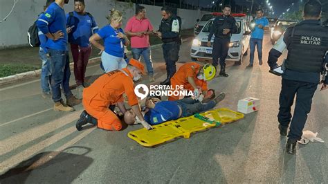 Grave Acidente Entre Duas Motos Deixa Motociclista Fratura Exposta