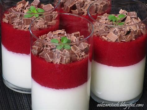 Ob Arciuch Panna Cotta Z Truskawkami