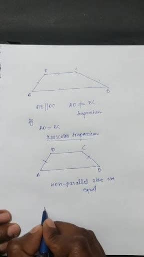 What Is Isosceles Trapezium And Trapezium Filo