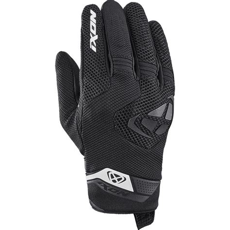 Gants MIG 2 AIRFLOW IXON noir blanc MOTO AXXE FR Gants moto été