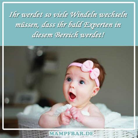 33 lustige Baby Sprüche Glückwünsche zur Geburt Bilder mampfbar