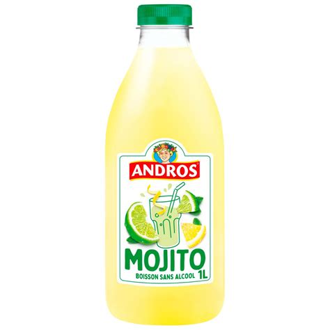 Andros Mojito Sans Alcool L Pas Cher Auchan Fr