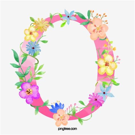 Letter o png transparent flowers letter o letter o flower png image for ...