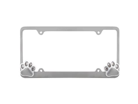 Bully Chrome License Plate Frames Realtruck