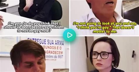 Ellen Page Interviews Jair Bolsonaro The President Elect Of Brazil