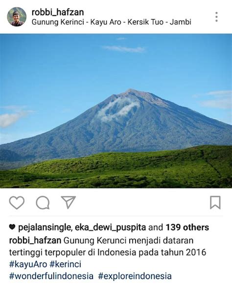 Pendakian Gunung Kerinci 15 Tahun Lalu Kisah Ulasan Dan Catatan