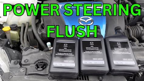 2013 Mazda 3 Power Steering Fluid Flush YouTube