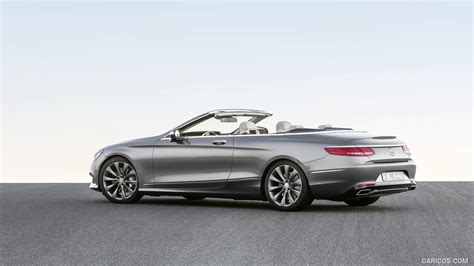 2017 Mercedes Benz S Class S500 Cabriolet Selenit Grey Side Caricos