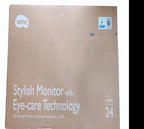 23.8 Inch BenQ GW2480L Stylish Monitor Eye Care Technology, Flat Screen ...