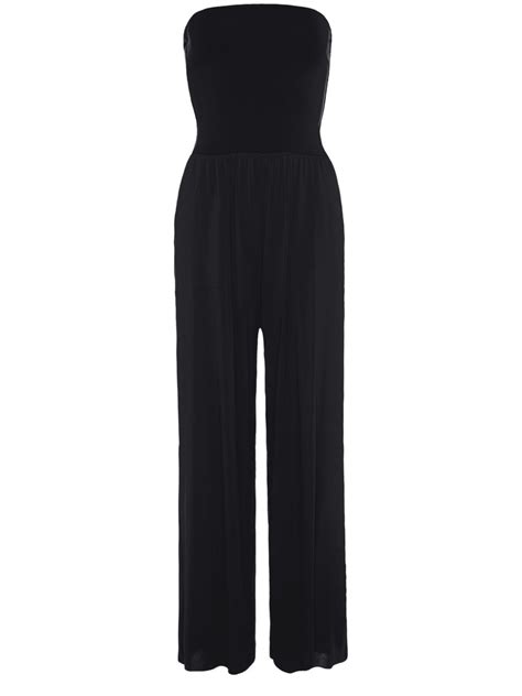 Eres Dao Strapless Jumpsuit Black Farfetch