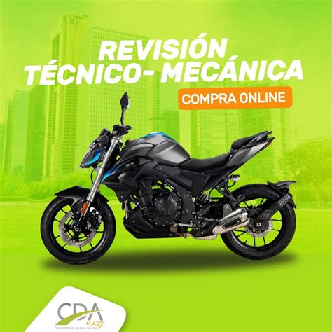 Comprar certificado de técnico mecánica para motos CDA LA 27 REVISIÓN