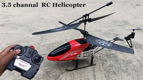 3 5 Channel RC Helicopter Unboxing And Fly Test YouTube