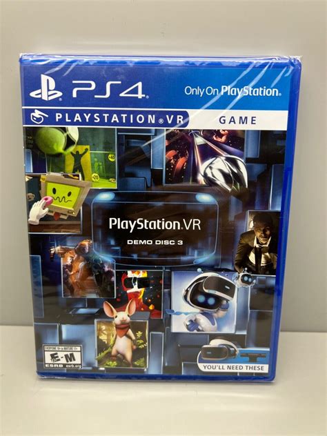 Sony Playstation Vr Demo Disc 3 Sealed Sony Playstation 4 Ebay