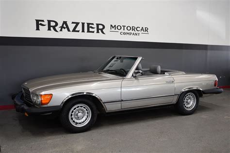 1985 Mercedes Benz 380 SL Frazier Motorcar Company