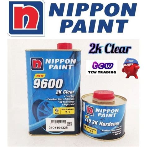 Nippon Nax K Clear Extra Solid With Hardener Lazada