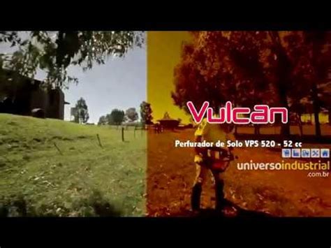 Perfurador De Solo Vulcan Vps Cc Youtube