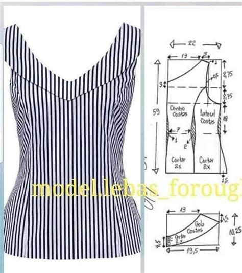 Pin By Monica Crespo On Dise O De Modas Dress Sewing Patterns Blouse