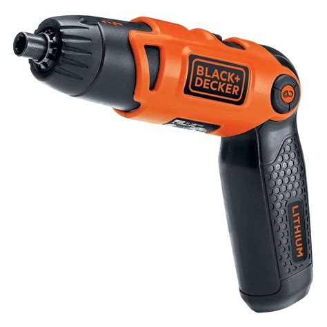 Black And Decker Cordless Screwdriver With Pivoting Handle Li