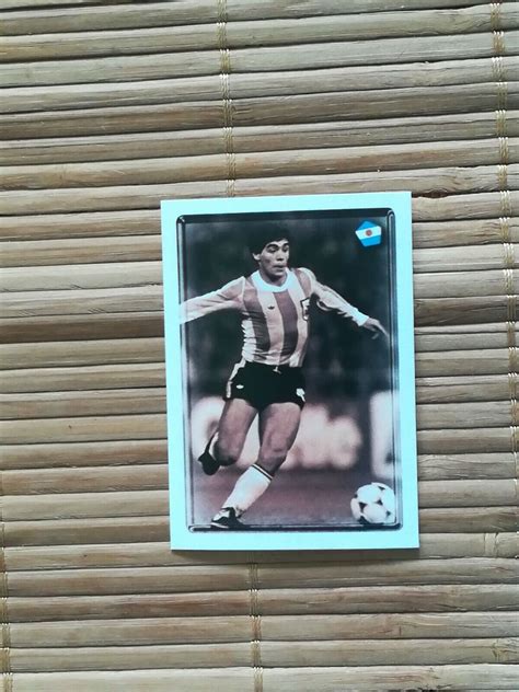 Diego Maradona Cards And Stickers Collection Ebay