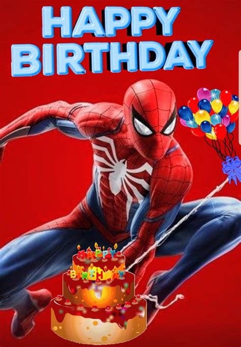 Total Images Imagenes De Feliz Cumplea Os Spiderman Viaterra Mx