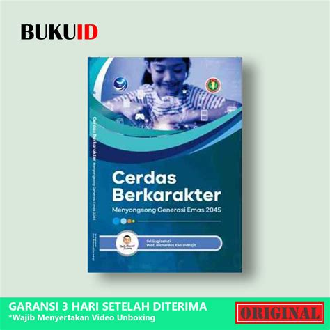 Jual Buku Cerdas Berkarakter Menyongsong Generasi Emas Original