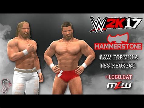 Wwe K Alexander Hammerstone Caw Formula Xbox Ps Logo Dat