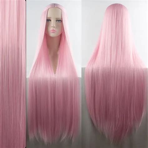 Jual Wig Cosplay Hsiu Base Cm Lurus Multi Colour Banyak Warna Cap