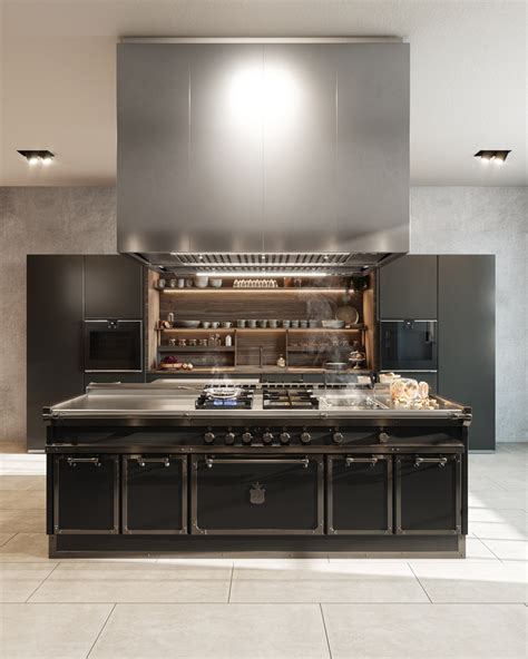 Luxury Island Kitchen Ranges Officine Gullo