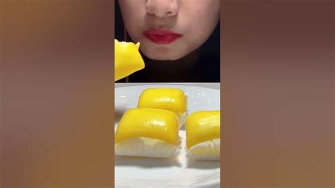 Asmr Durian Crepe Soft Eating Sounds No Talking 🍰 두리안 크레이프 Shorts Asmr Duriancrepe Youtube