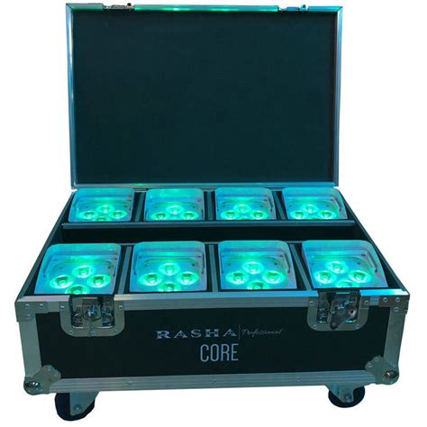 In Charing Flight Case For W In Rgbaw Uv Battery Led Par