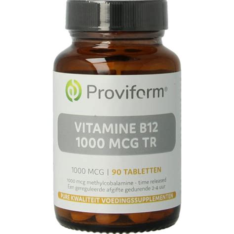 Vitamine B12 1000 Mcg TR Van Proviform 90 Tabletten