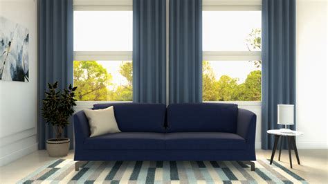 Curtain Color Ideas To Pair With A Blue Couch Roomdsign