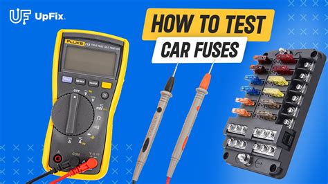 How To Test Car Fuses Using A Multimeter Upfix Youtube