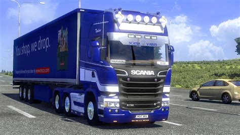 Euro Truck Simulator Scania Streamline Topline R Youtube