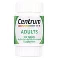 Centrum Adult Multivitamins 60 Count Tablets Supporting Energy