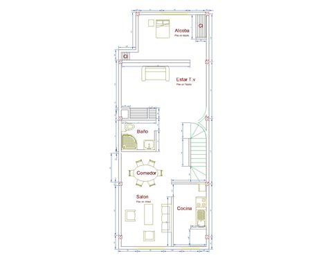 Dibujos Autocad Planta Segundo Piso