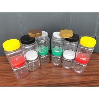 Jual Gratis Plug Botol Plastik Kotak Pet Ml Ml Toples Sambal