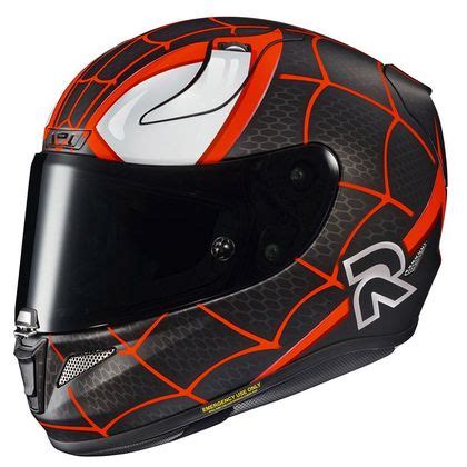 Casco Hjc RPHA 11 SPIDERMAN MILES MORALES MARVEL Motoblouz It