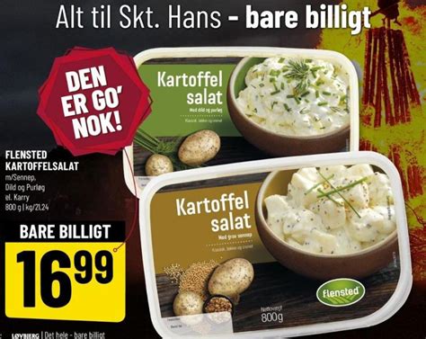 Flensted Kartoffelsalat L Vbjerg Alle Tilbudsavis