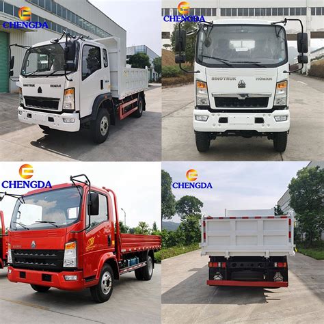 الصين Howo 6 Wheeler Dump Truck Manufacturers And Factory السعر ساينو تراك