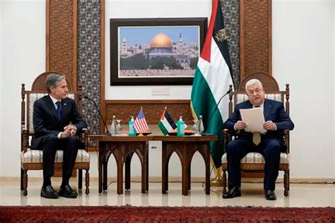 Meeting between Abbas and Blinken ends without agreements - Prensa Latina