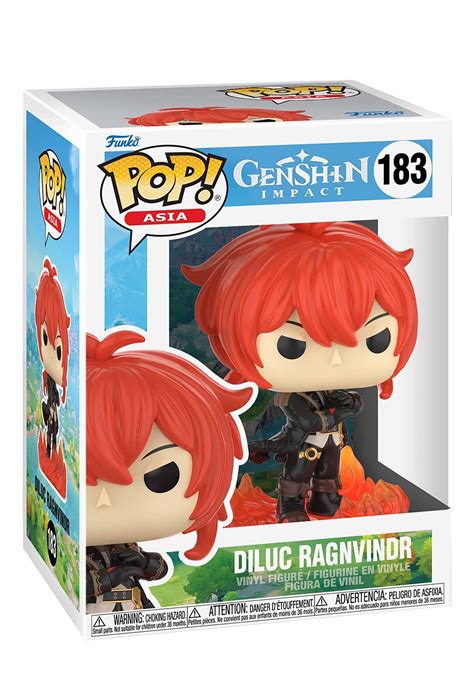 Funko Pop Games Genshin Impact Diluc Genshin Impact Funko