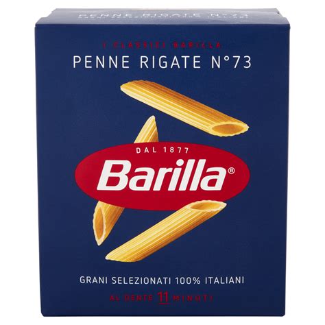 Barilla Pasta Penne Rigate N 73 100 Grano Italiano 500g Carrefour