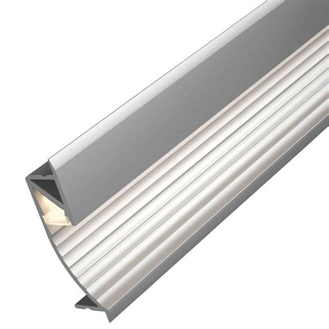 Set Profil Al Pentru Banda LED Lat 55 1x14mm Incastrat 1ml