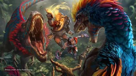 The Lost Caverns Of Ixalan Key Art Mtg Art From The Lost Caverns Of